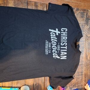 Mens Christian and Tatooed tee